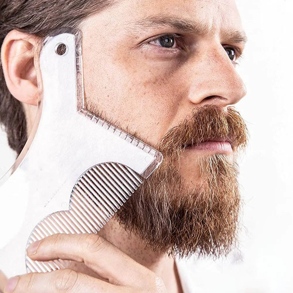 Beard Shaping Stencil